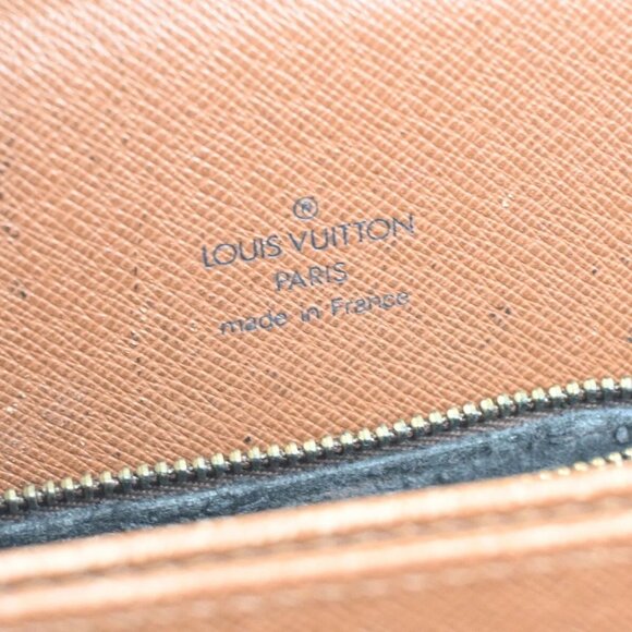 LOUIS VUITTON Courcelles Shoulder Bag Monogram Leather Brown M51375 86YH461 - Picture 14 of 16